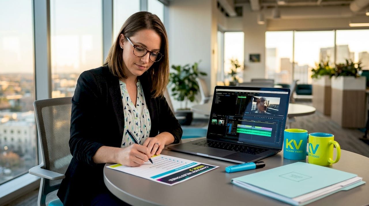 B2B video campaign checklist for engagement and ROI