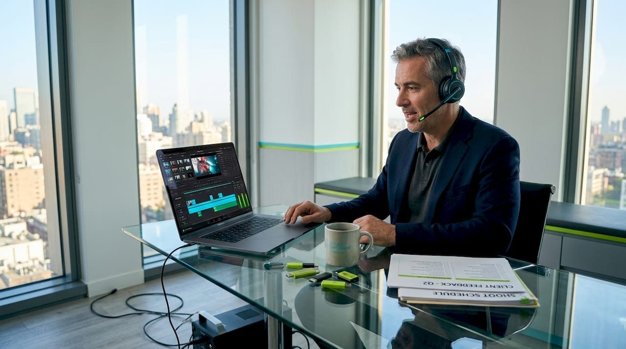 What is hybrid video production? A guide for brand leaders